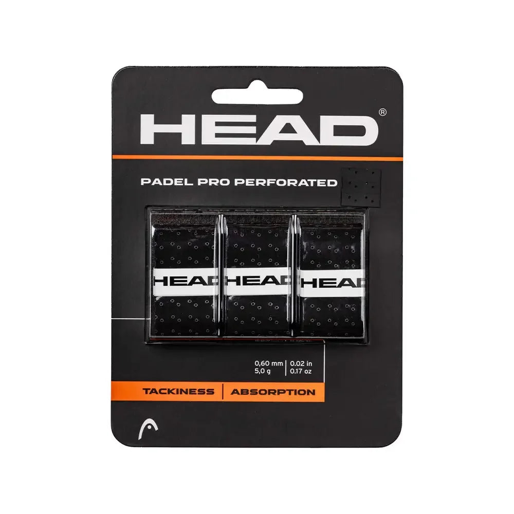גריפים לפאדל – Overgrip Head Padel Pro Perforated 3 Pack