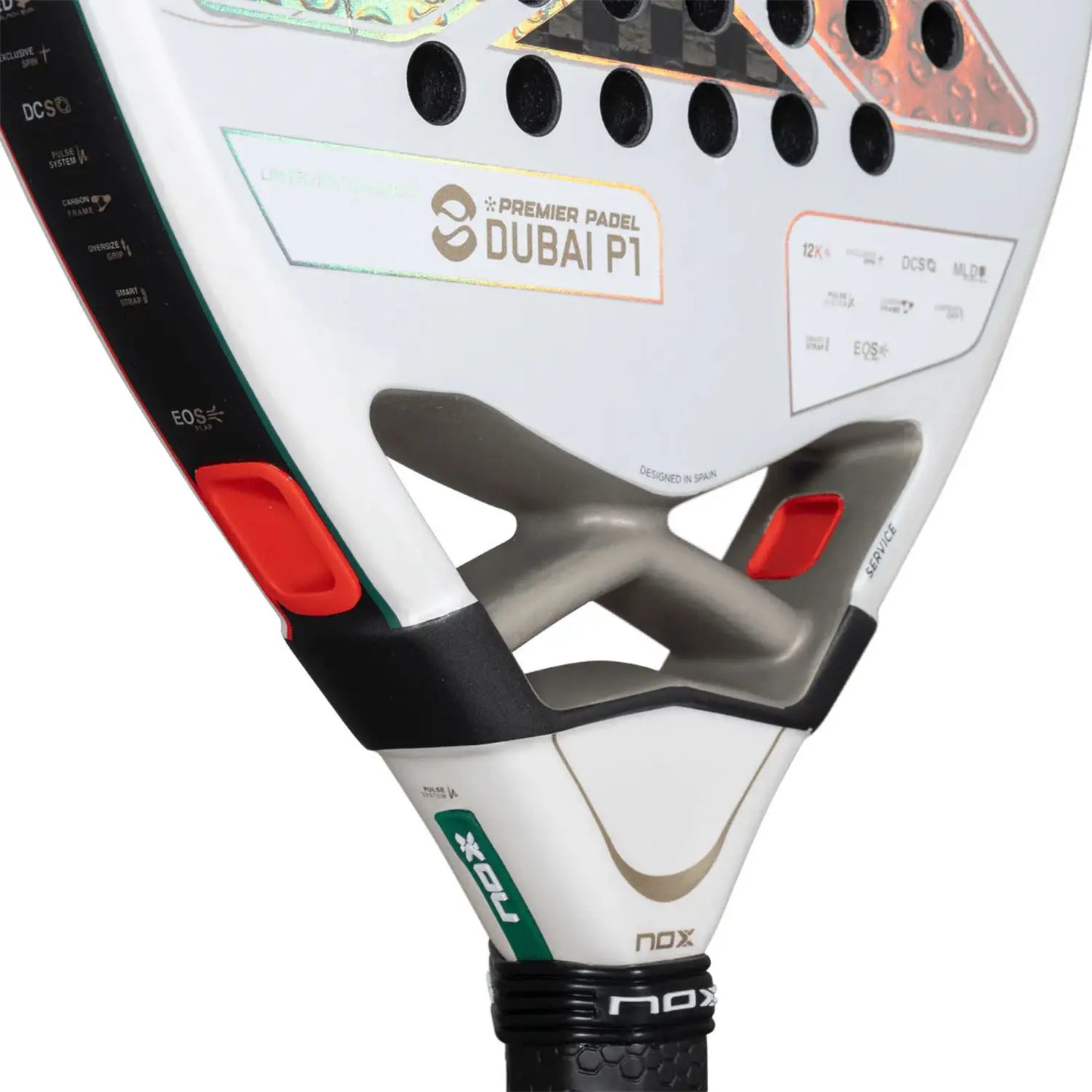 מחבט פאדל PACK NOX AT10 GENIUS 12K DUBAI EXCLUSIVE EDITION