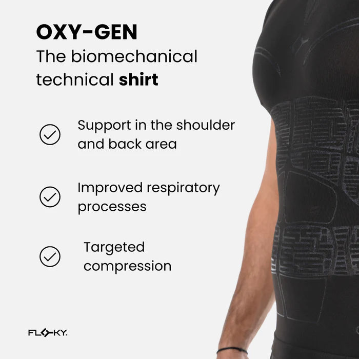 OXY-GEN - חולצת ספורט ביומכנית חדשנית