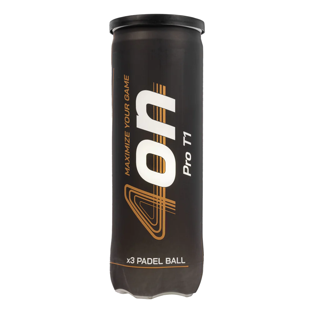 4ON Pro T1 Padel Balls, 3-Pack Tube