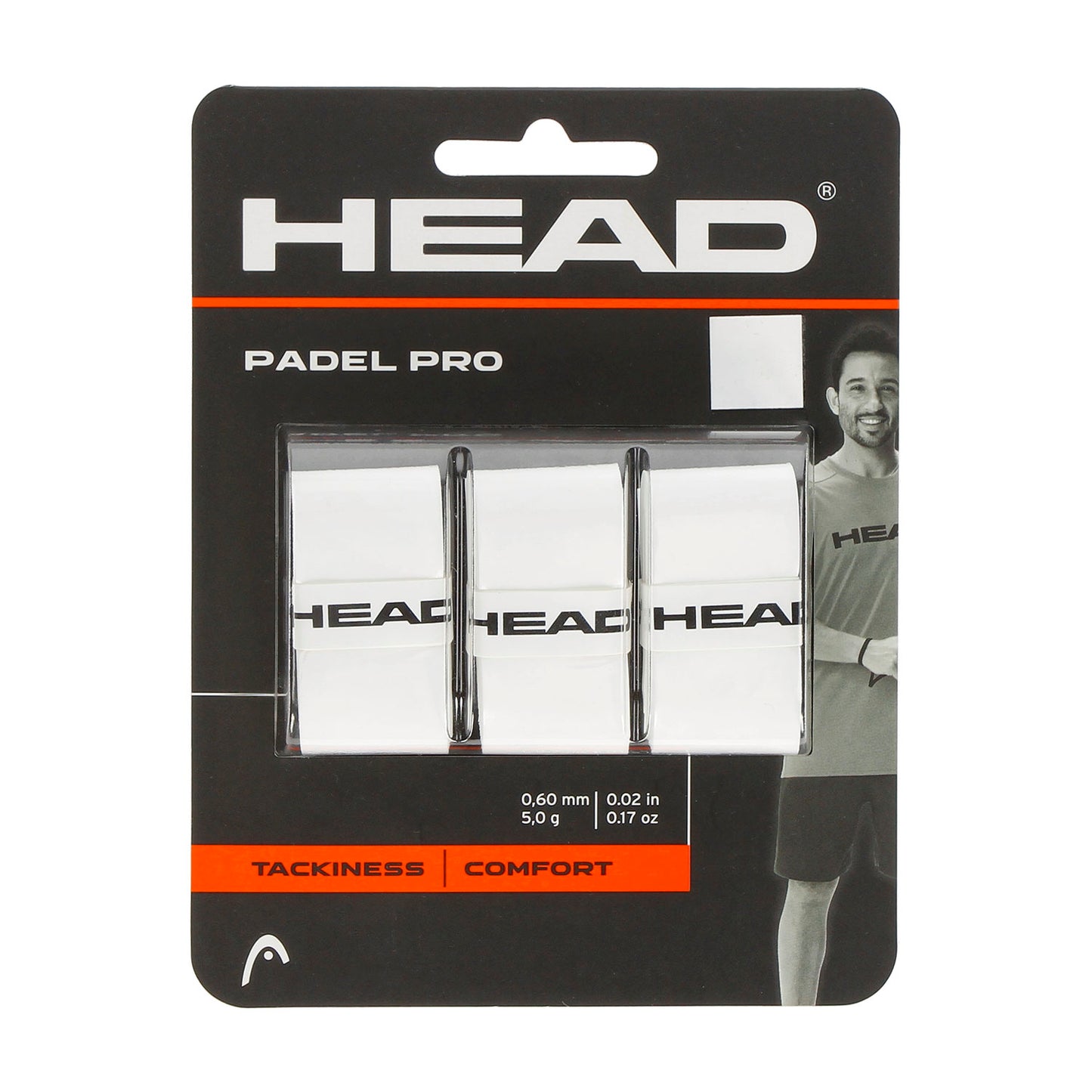 Head Padel Pro Overgrips White