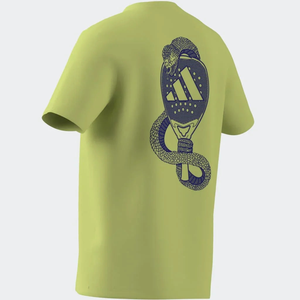 חולצת פאדל adidas Padel Graphic T-Shirt Yellow