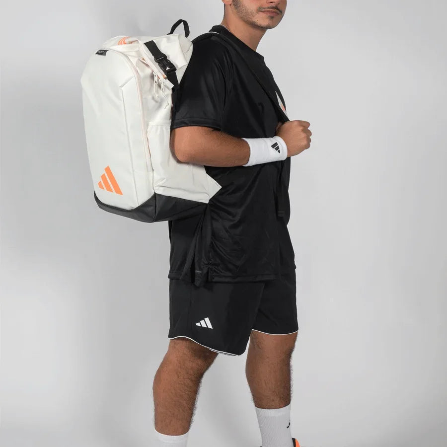 תיק פאדל adidas Multigame White Backpack 2026