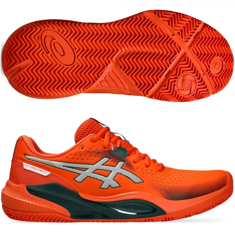 נעלי פאדל Asics Gel-Challenger 15 Padel Energy Orange / Jewel Green 2026