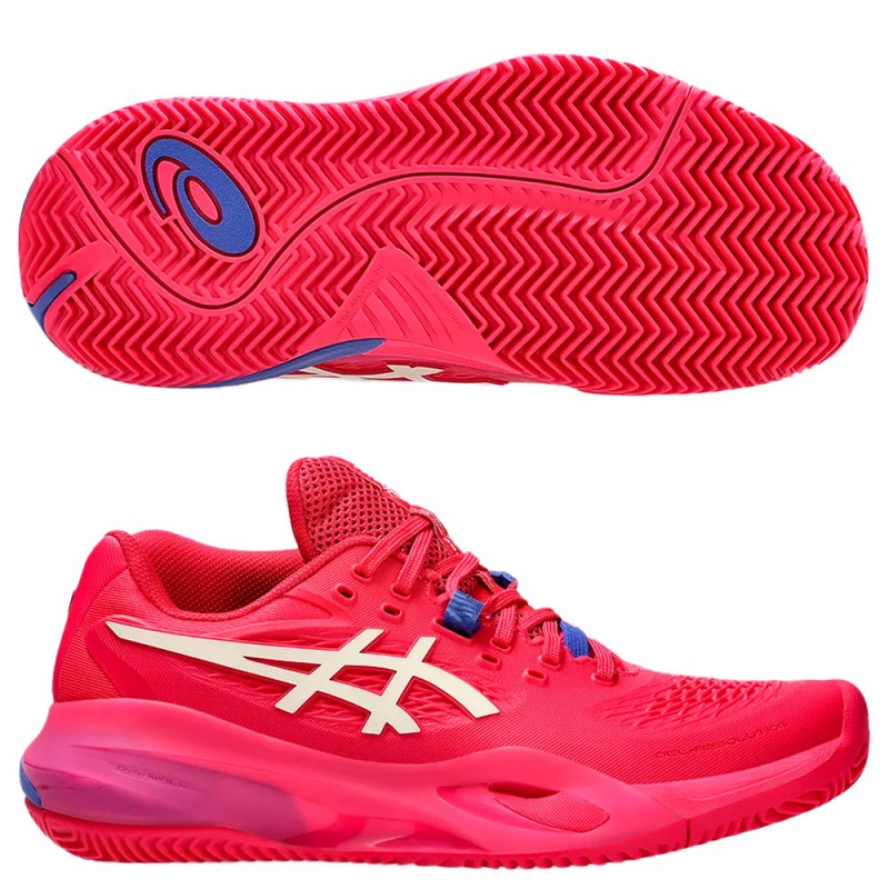 נעלי פאדל Asics Gel Resolution X Clay Bright Rose Cream