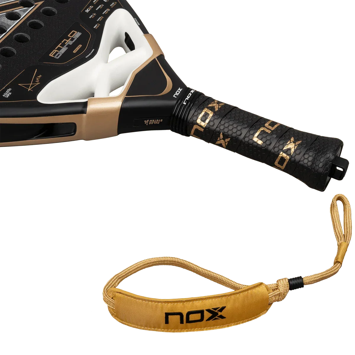 מחבט פאדל Nox AT10 Luxury Genius 18K Alum 2026 – Agustín Tapia
