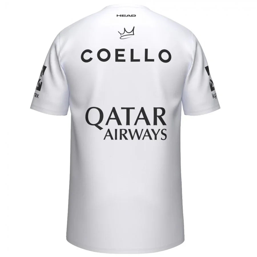 חולצת Head Arturo Coello Sponsors לבנה –
