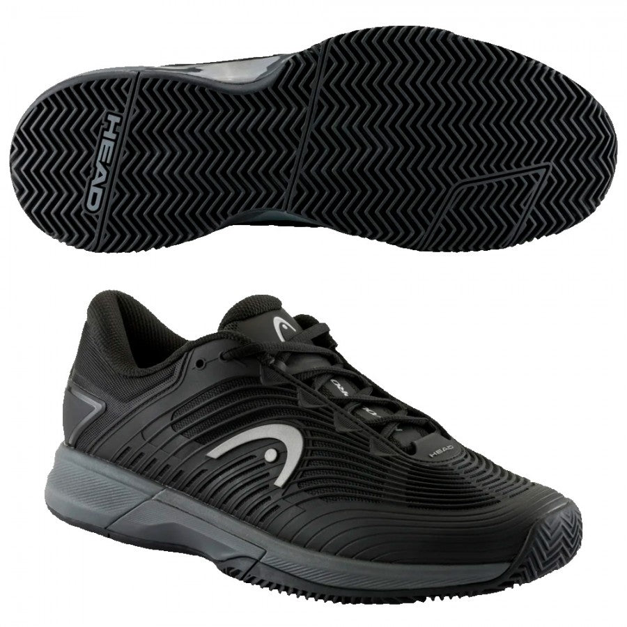 נעלי פאדל HEAD Revolt Pro 4.5 Clay Black Dark Grey