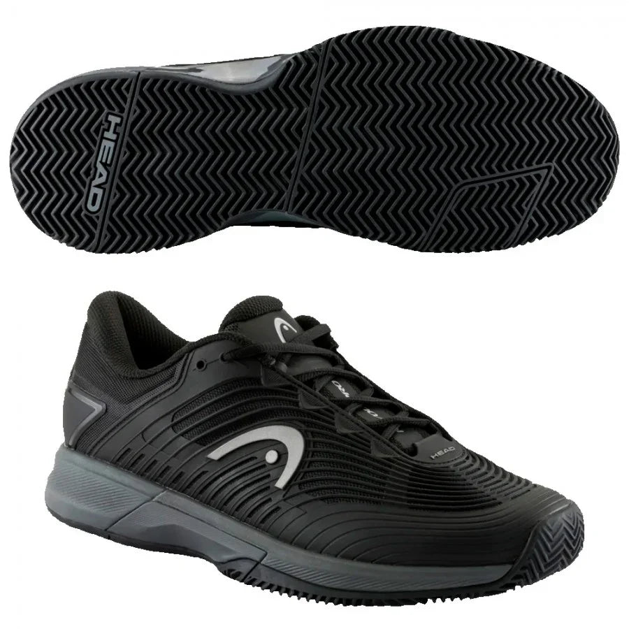 נעלי פאדל HEAD Revolt Pro 4.5 Clay Black Dark Grey