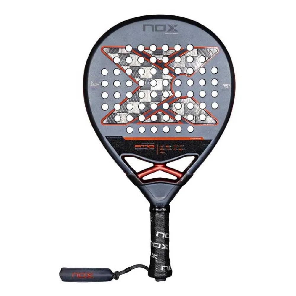 מחבט פאדל Nox AT10 Genius 18K Alum 2025 By Agustin Tapia - SmashItPadel.co.il