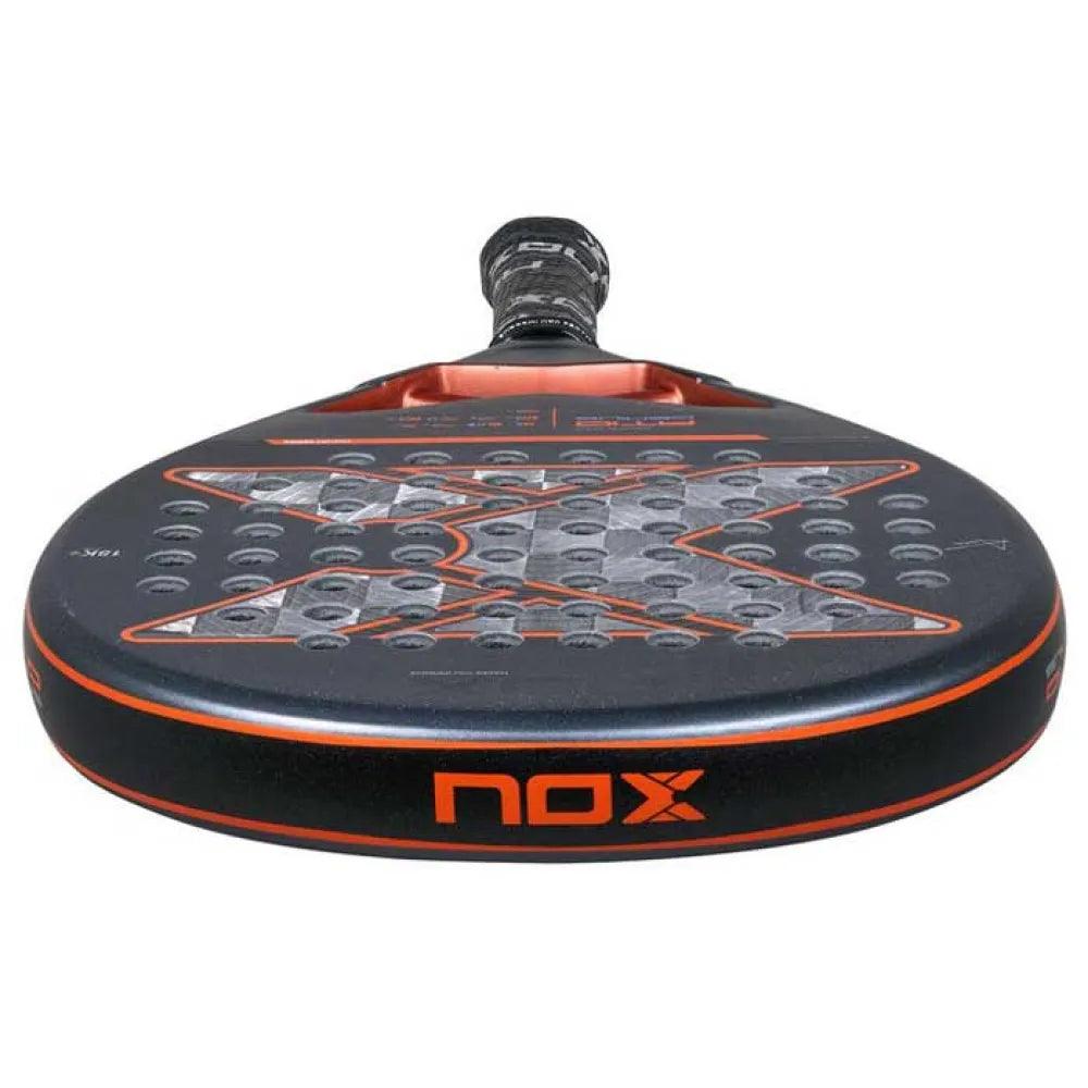 מחבט פאדל Nox AT10 Genius 18K Alum 2025 By Agustin Tapia - SmashItPadel.co.il