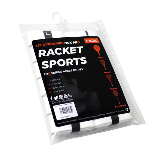 Nox Pro Overgrips (Pack of 12) - SmashItPadel.co.il