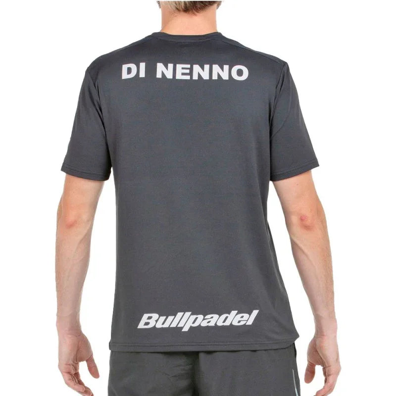 חולצת פאדל Bullpadel Di Nenno 25V שחורה