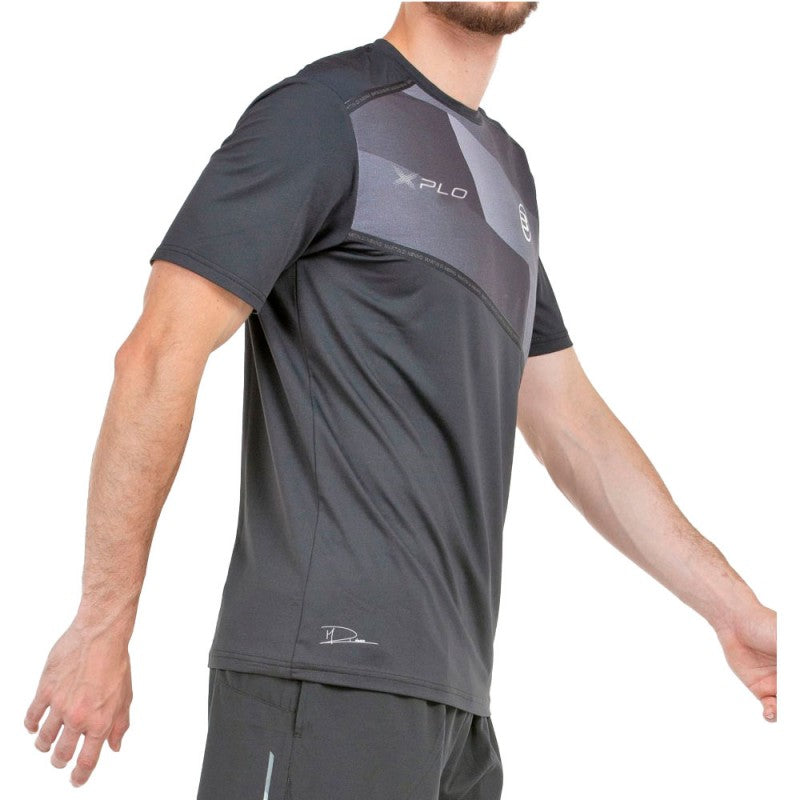 חולצת פאדל Bullpadel Di Nenno 25V שחורה