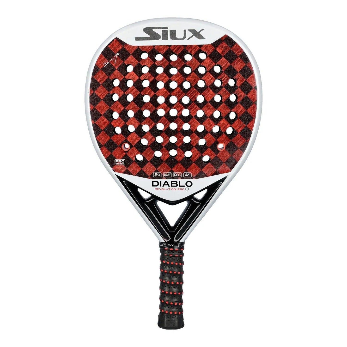 מחבט פאדל SIUX DIABLO REVOLUTION SANYO PRO 3 - SmashItPadel.co.il