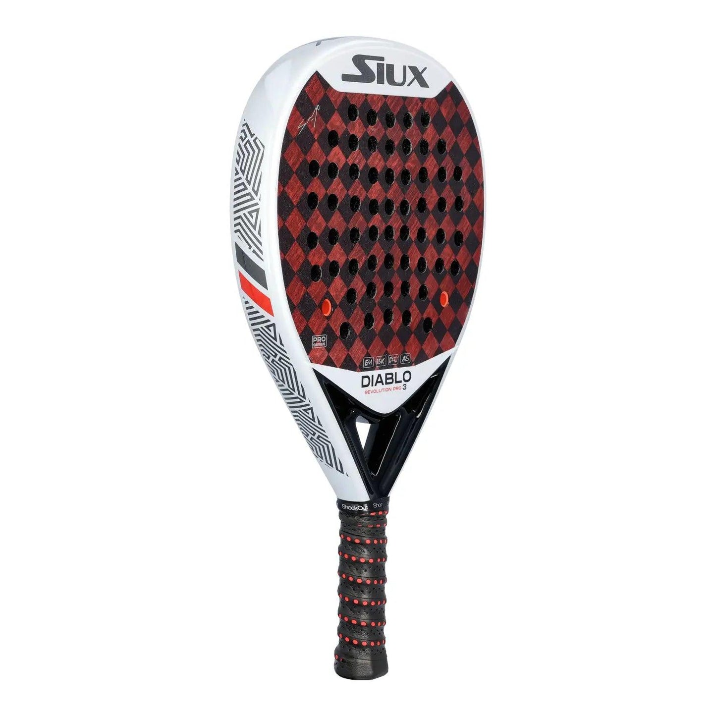 מחבט פאדל SIUX DIABLO REVOLUTION SANYO PRO 3 - SmashItPadel.co.il