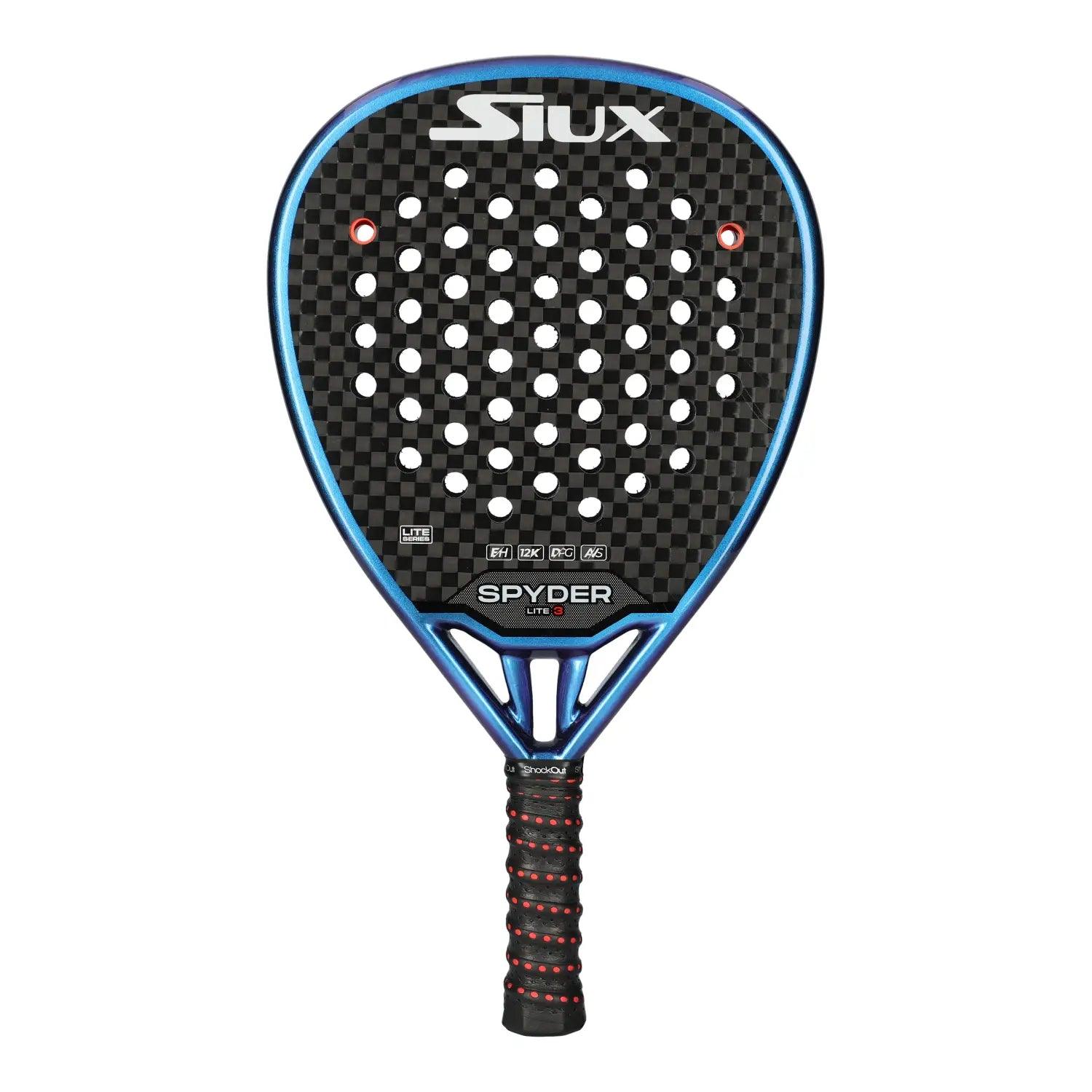 מחבט פאדל SIUX SPYDER LITE 3 HARD - SmashItPadel.co.il
