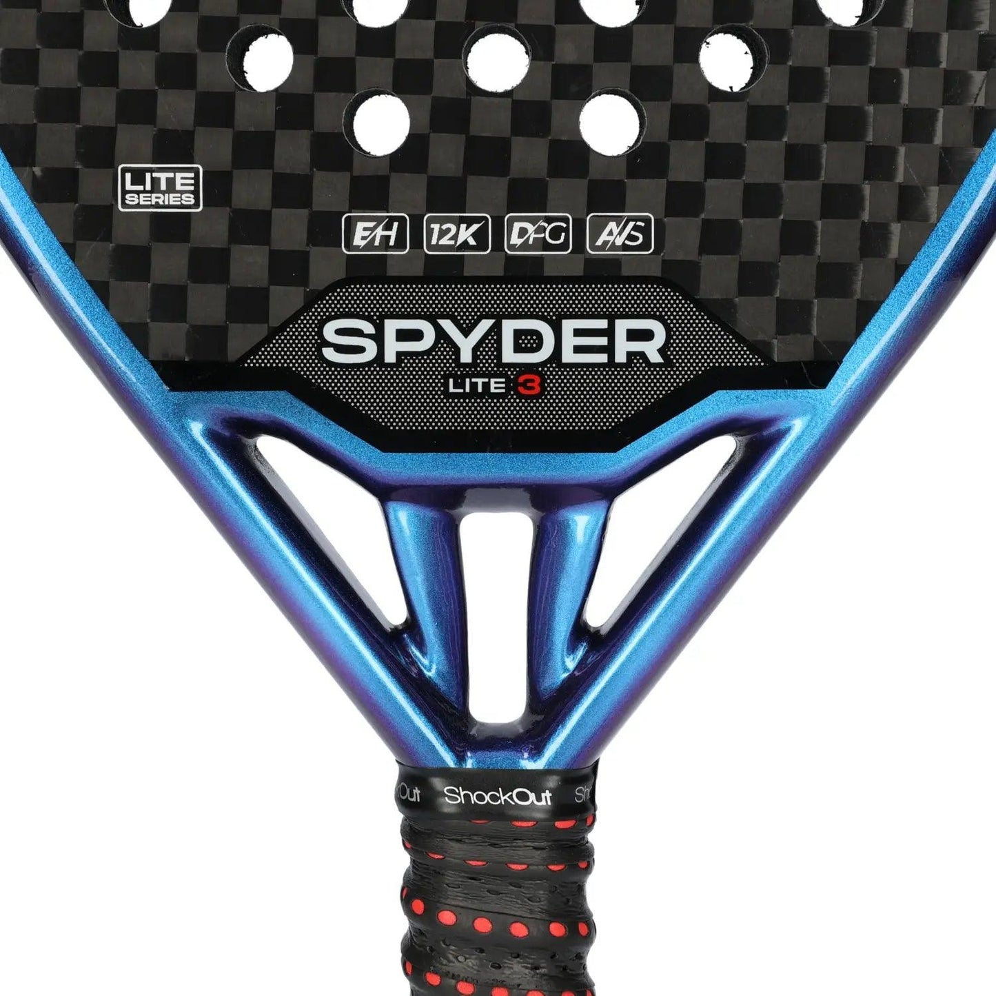 מחבט פאדל SIUX SPYDER LITE 3 HARD - SmashItPadel.co.il