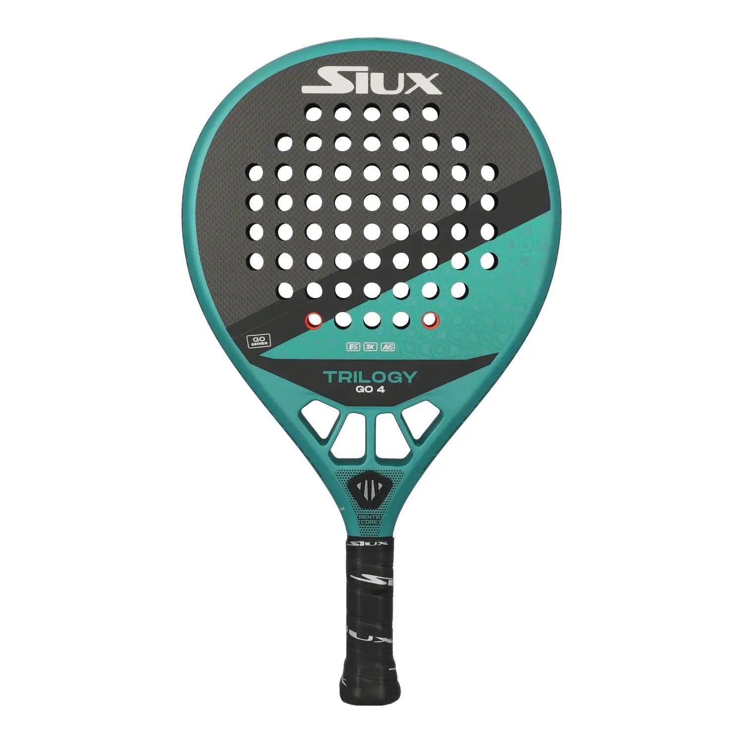 מחבט פאדל SIUX TRILOGY GO 4 - SmashItPadel.co.il