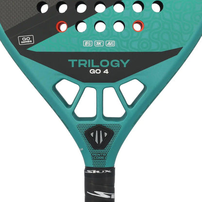 מחבט פאדל SIUX TRILOGY GO 4 - SmashItPadel.co.il
