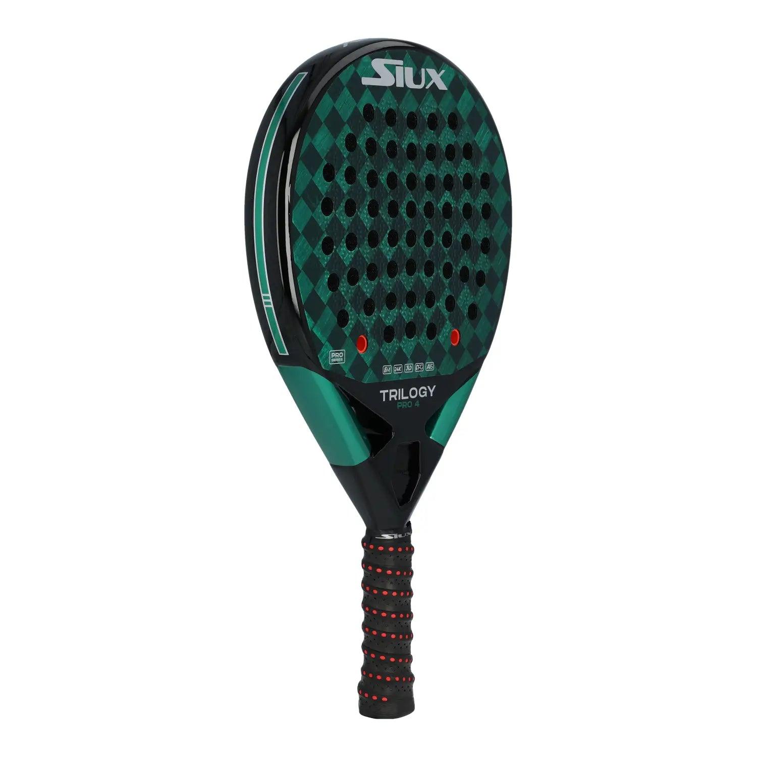 מחבט פאדל SIUX TRILOGY CONTROL PRO 4 - SmashItPadel.co.il