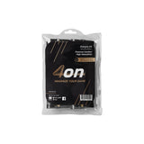 4ON Premium Comfort Overgrip, 12-Pack black גריפים שחורים