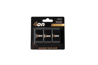 Premium Padel Overgrip – Comfort, 3-Pack black