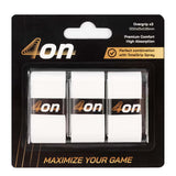 Premium Padel Overgrip – Comfort, 3-Pack white גריפים לבנים