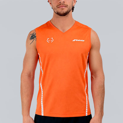 גופיית פאדל לגברים Babolat Muscle Juan Lebrón Tank