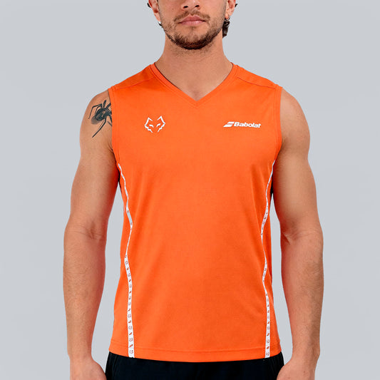 גופיית פאדל לגברים Babolat Muscle Juan Lebrón Tank