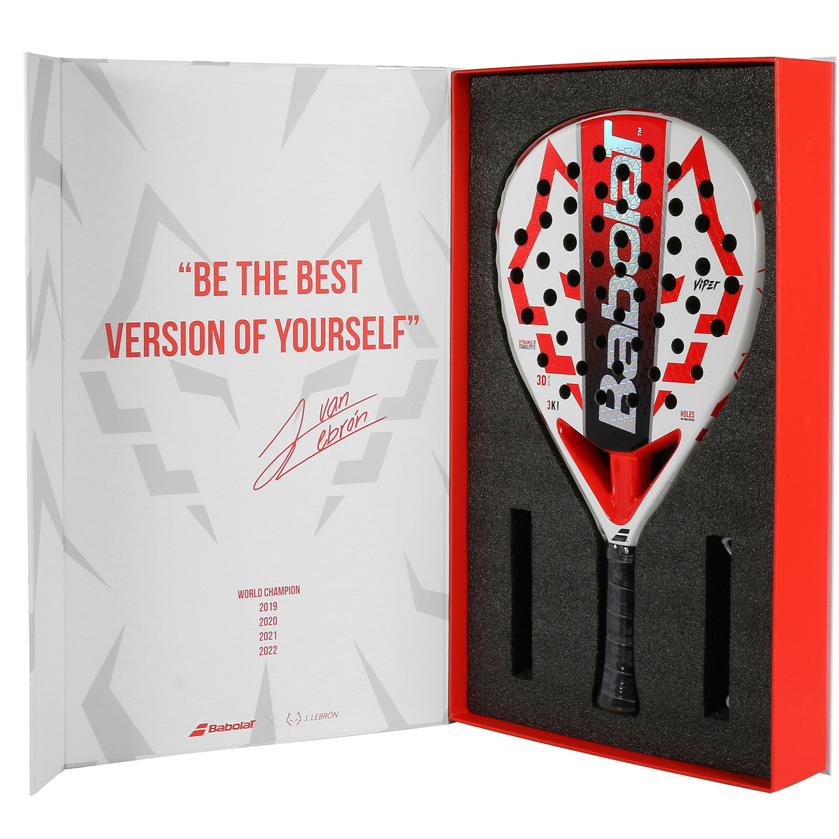 מחבט פאדל Babolat Viper Juan Lebron 2025 - SmashItPadel.co.il