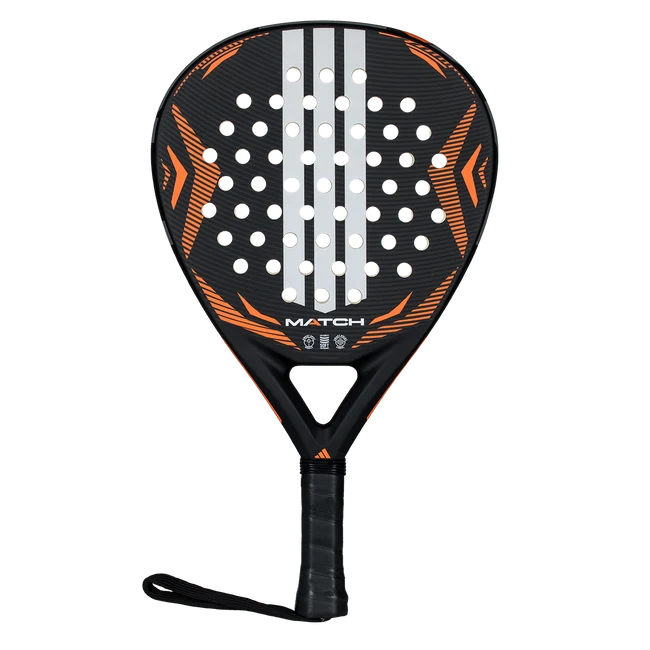 מחבט פאדל  PADEL RACKET ADIDAS MATCH BLACK  ORG