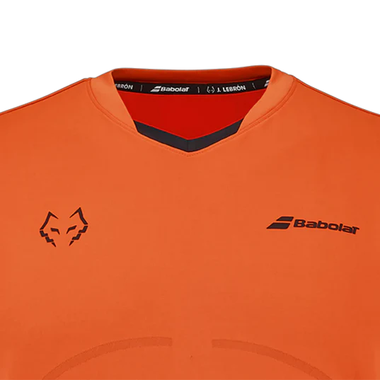 חולצת פאדל Babolat Réplica RedOrange 2026 J. Lebrón
