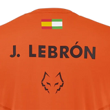 חולצת פאדל Babolat Réplica Red Orange 2026 J. Lebrón