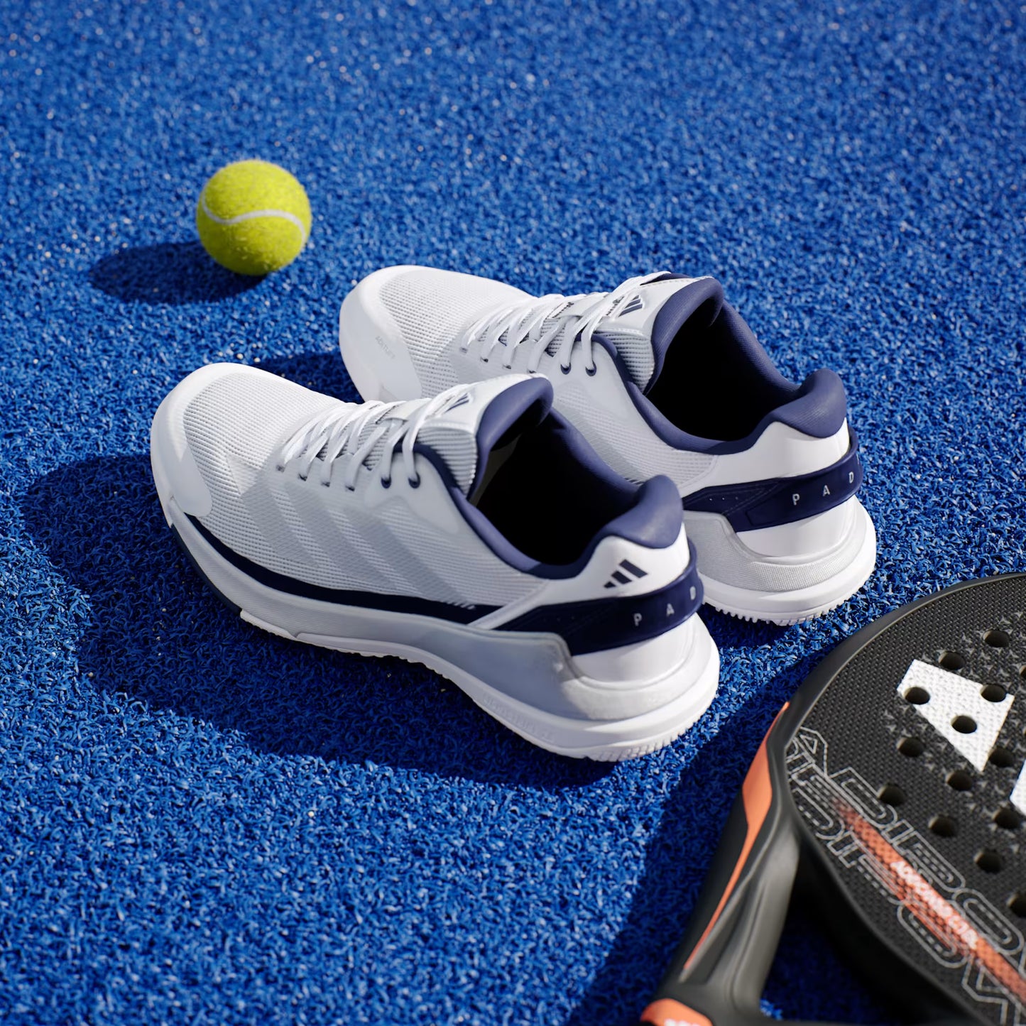 נעלי פאדל Adidas Crazyquick LS White / Dark Blue