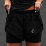 מכנסי נשים שחורים - Women’s Quickdry Classic Shorts