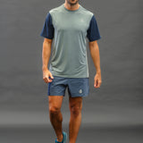 חולצה אפור כחול - Men’s Dryplay Classic T-Shirt