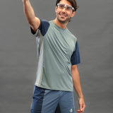 חולצה אפור כחול - Men’s Dryplay Classic T-Shirt