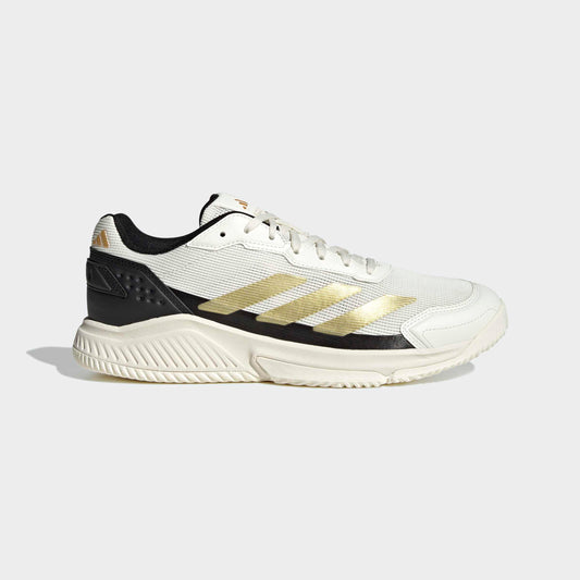 נעלי פאדל- adidas Courtquick Padel Shoes - Gold Met