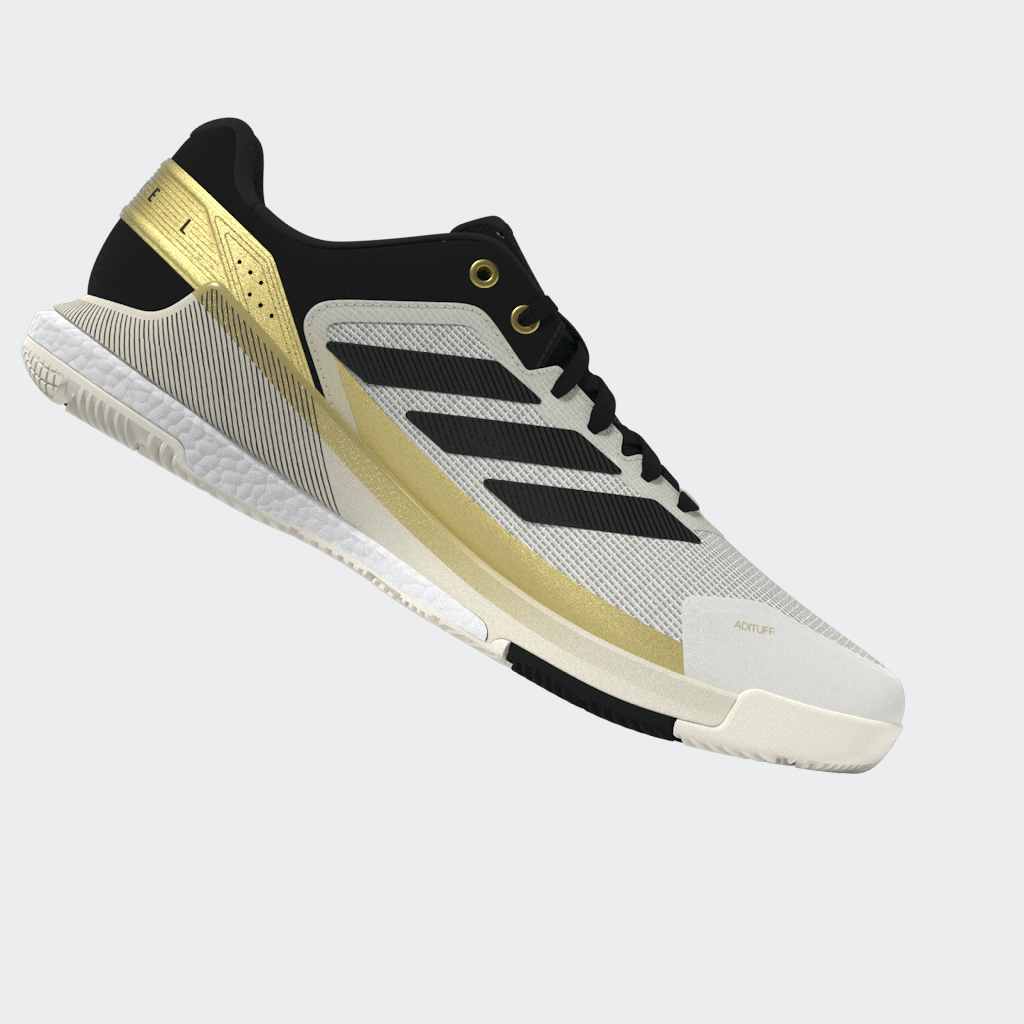 נעלי פאדל adidas Crazyquick Boost Padel M White/Black/Gold 2026