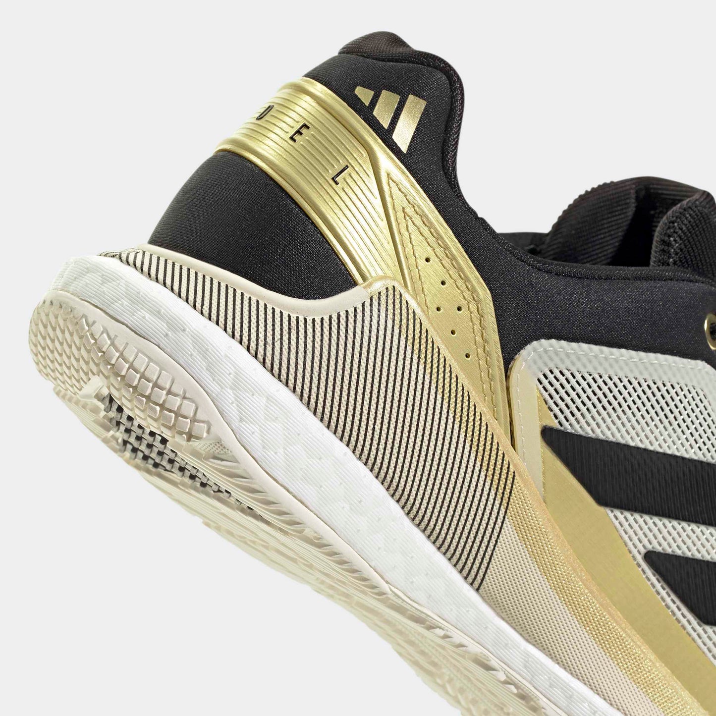 נעלי פאדל adidas Crazyquick Boost Padel M White/Black/Gold 2026
