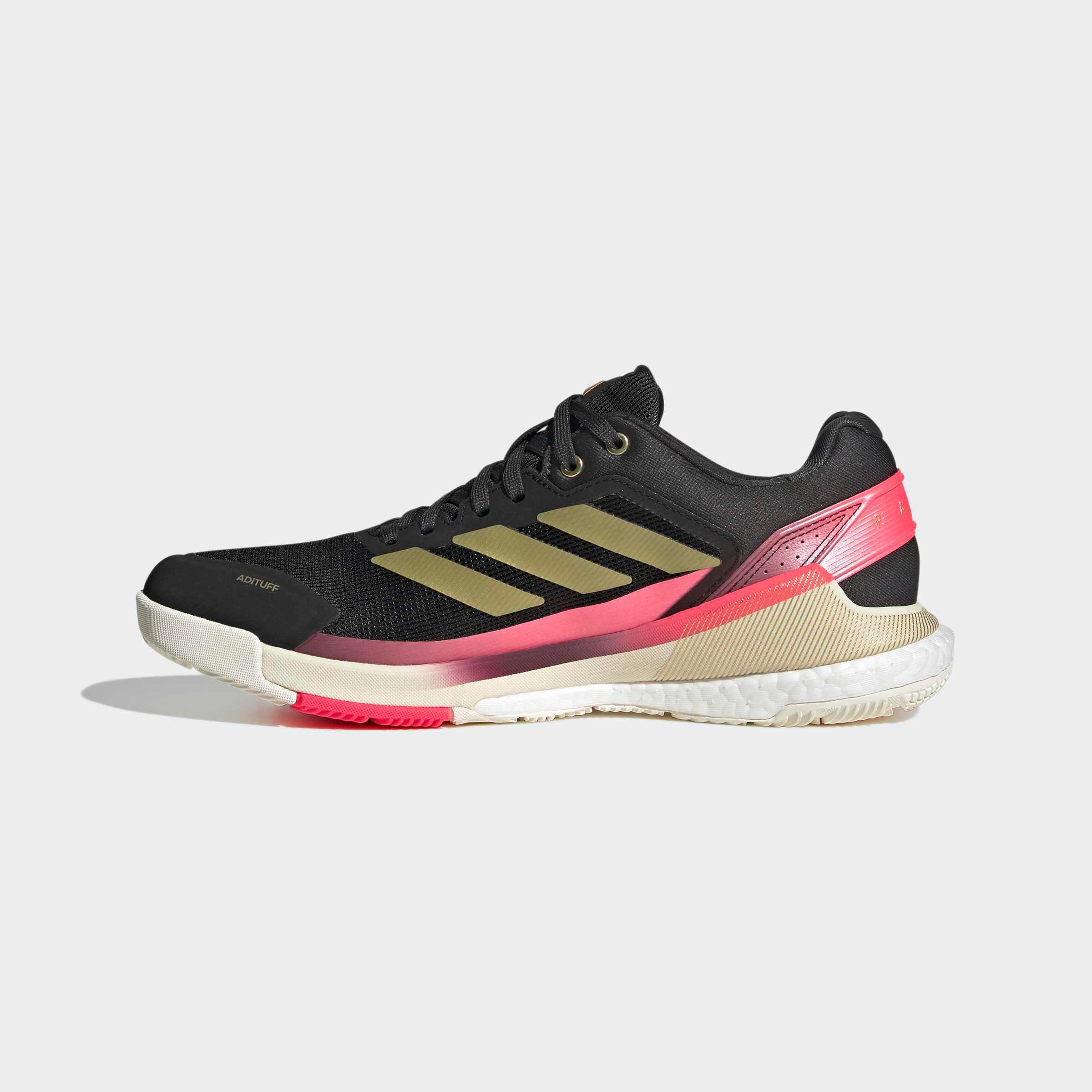 נעלי פאדל - adidas Crazyquick Boost Padel Shoes - Core Black
