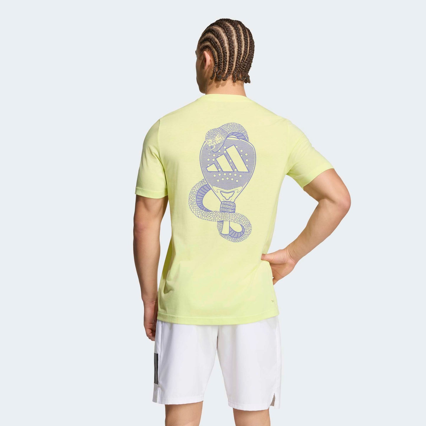 חולצת פאדל adidas Padel Graphic T-Shirt Yellow