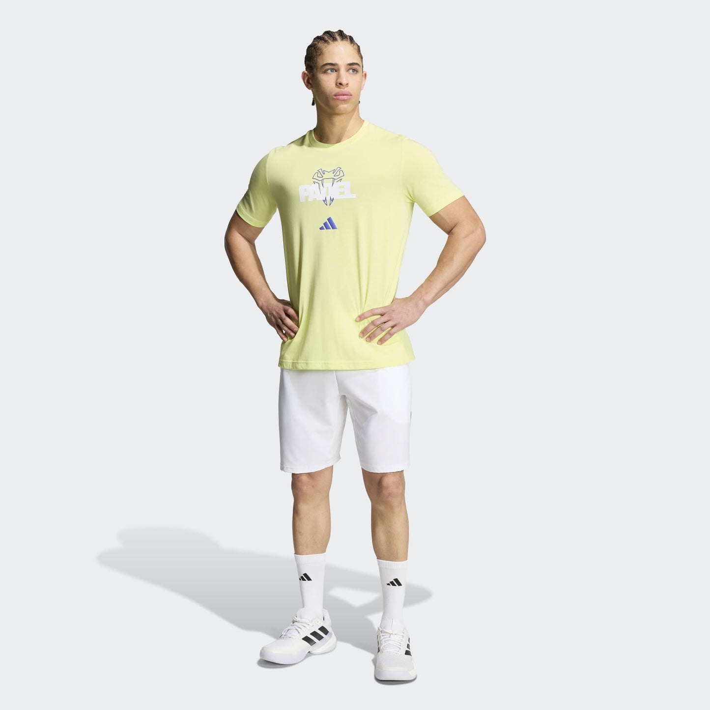 חולצת פאדל adidas Padel Graphic T-Shirt Yellow