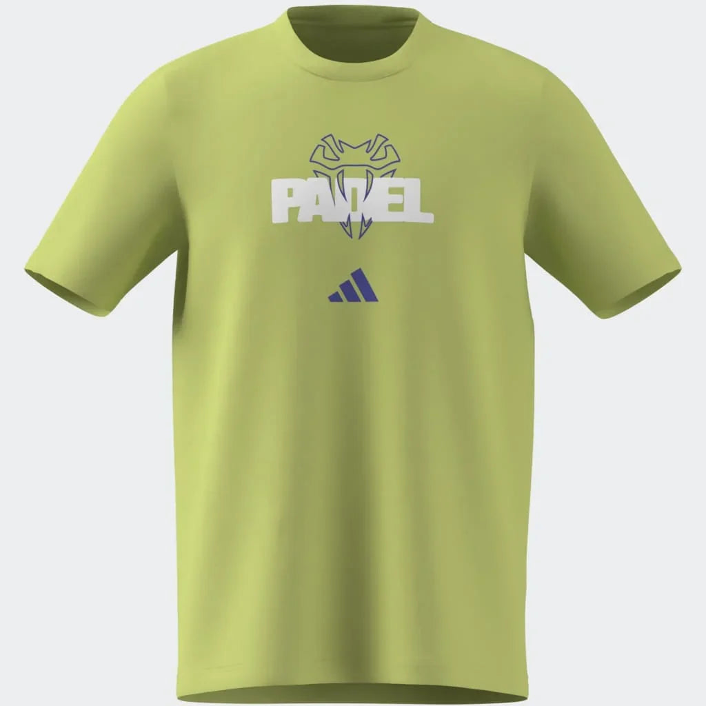 חולצת פאדל adidas Padel Graphic T-Shirt Yellow