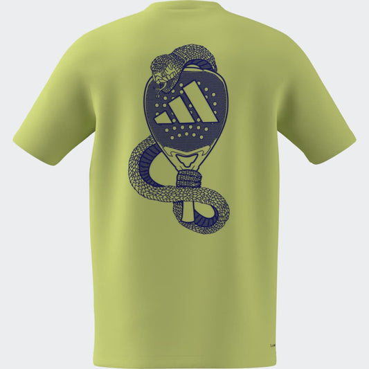 חולצת פאדל adidas Padel Graphic T-Shirt Yellow
