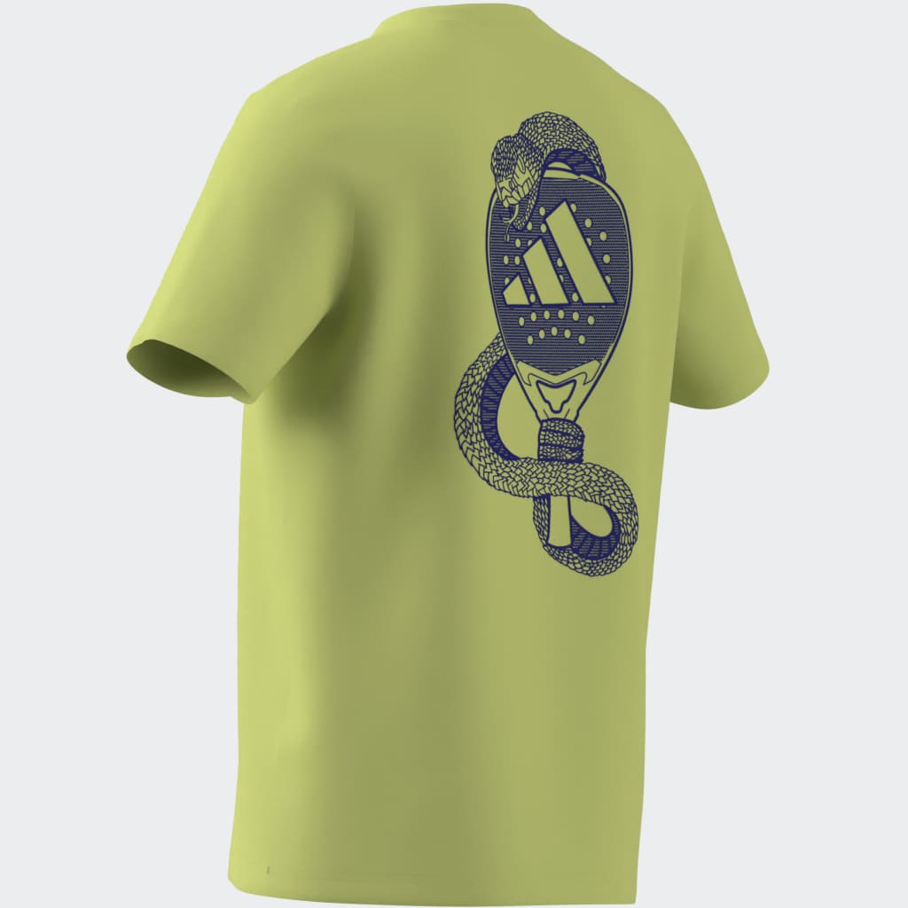 חולצת פאדל adidas Padel Graphic T-Shirt Yellow