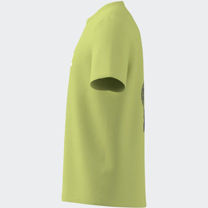 חולצת פאדל adidas Padel Graphic T-Shirt Yellow