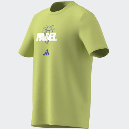 חולצת פאדל adidas Padel Graphic T-Shirt Yellow