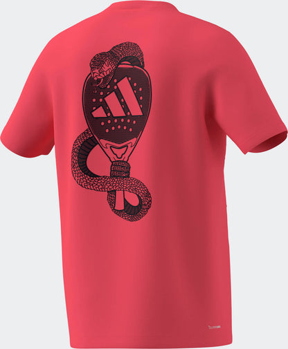 חולצת פאדל adidas Padel Graphic T-Shirt Pink